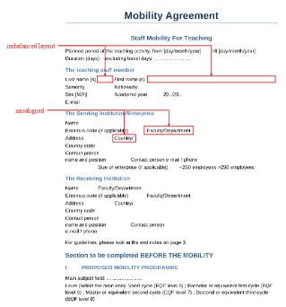 DocReward evaluation of structural and stylistic professionalism
